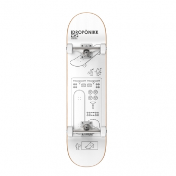 Complete Skate HYKEA White