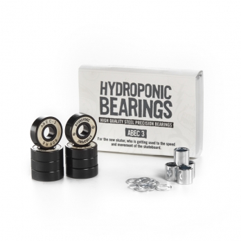 Skate Bearings HY ABEC 3 - WHITE