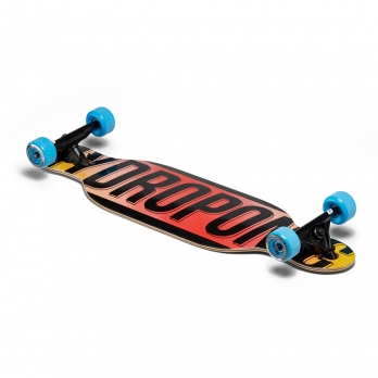 Kids Longboard DT KIDS DEGRADED Orange / Yellow