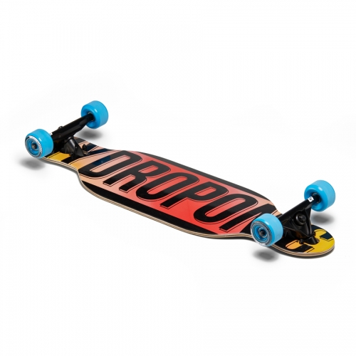 Kids Longboard DT KIDS DEGRADED Orange / Yellow