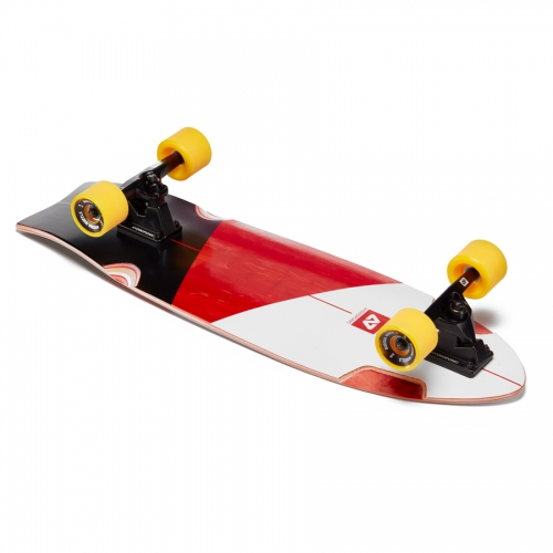 Surfskate FISH 31,5'' Vortex Black / Red