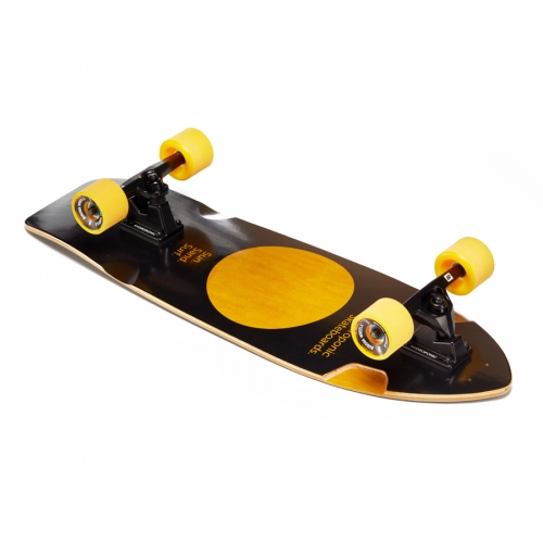 Surfskate SQUARE 31,5'' Lunar Black/Yellow