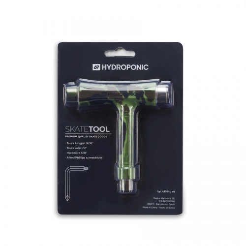 Llave Skate T-TOOL PRINT Camo Verde