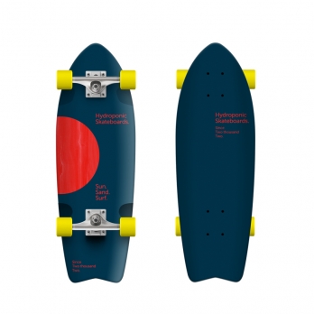 Skate Cruiser FISH 28'' Lunar Navy/Red