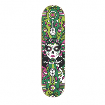 Tabla de Skate MEXICAN SKULL 2.0 Katrina Green