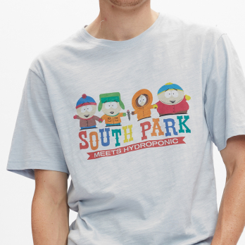 T-Shirt SOUTH PARK CREW Blue Fog 2