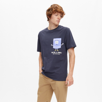 T-Shirt SOUTH PARK TOWELIE Navy