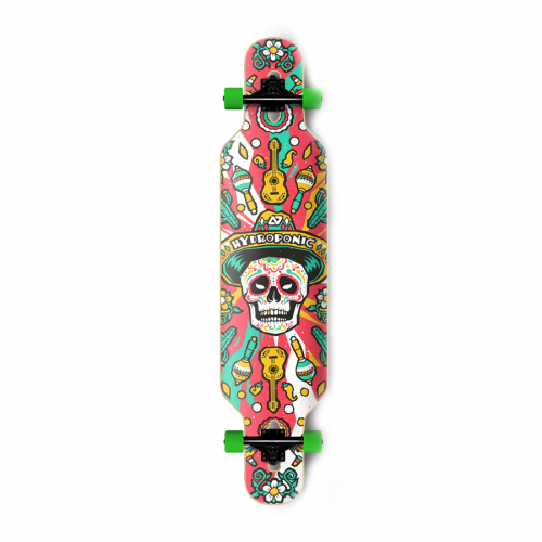 Longboard Drop Through DT 3.0 MEXICAN 2.0 Red