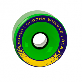 Longboard Wheels BUDDHA WHEELS SOHEI Green