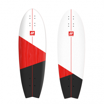 Surfskate / Cruiser Deck FISH 31,5'' Vortex Black / Red
