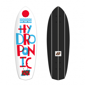 Surfskate / Cruiser Deck DIAMOND Type White
