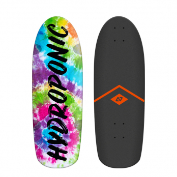 Surfskate / Cruiser Deck ROUNDED Tie Dye