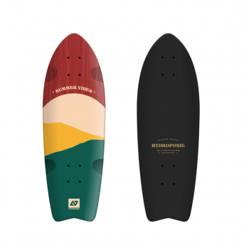Surfskate / Cruiser Deck FISH 28'' Sun Red