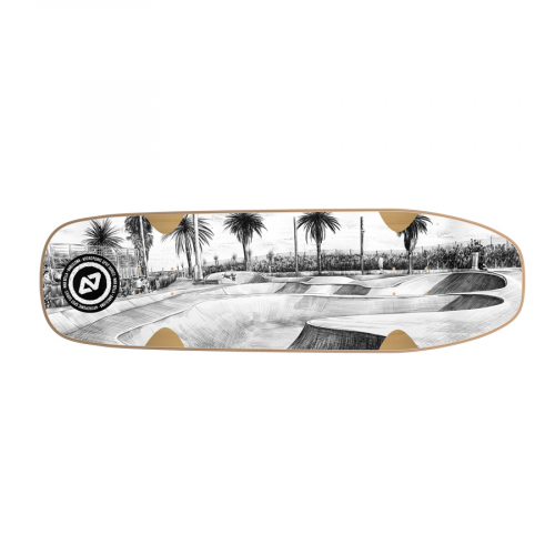 Skate Deck BULLET La Mar Bella Pool Shape
