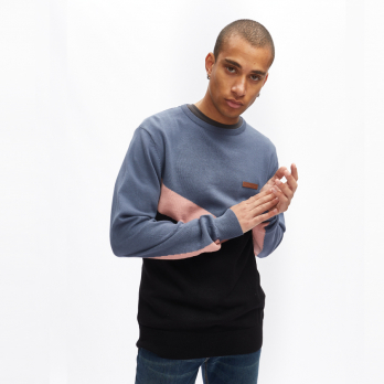 Knitting MONTAUK Blue Grey / Black / Rose 2