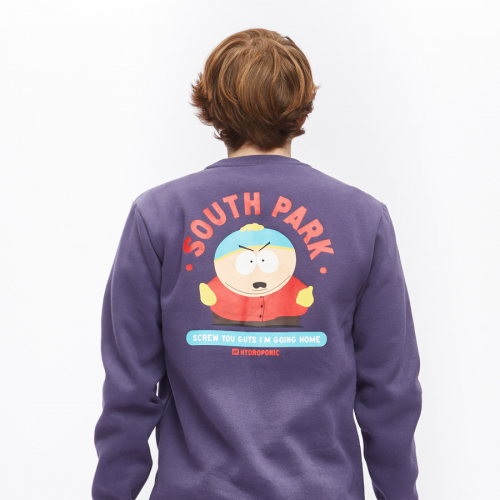 Crewneck SOUTH PARK CARTMAN Violet Blue