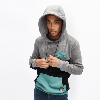 Hoodie SOUTH PARK EYES Heather Grey / Black / Jade 2