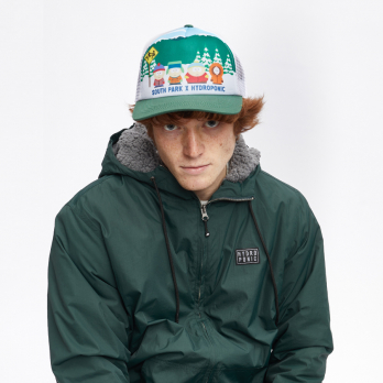 Cap SOUTH PARK BUS STOP Green / White