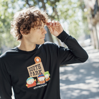 Long Sleeve T-Shirt SOUTH PARK GANG Black