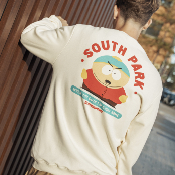 Crewneck SOUTH PARK CARTMAN Off White