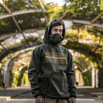 Softshell Sudadera con Capucha DH BARK Army Green
