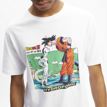 Camiseta DRAGON BALL Z FRIEZA VS GOKU White 2