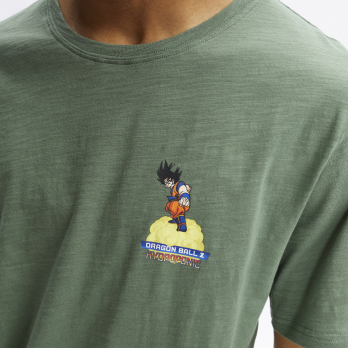 Camiseta DRAGON BALL Z KINTOUN Hedge Green 2