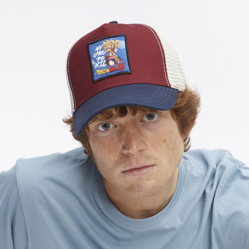 Gorra DRAGON BALL Z SUPER SAIYAN Burgundy / Navy