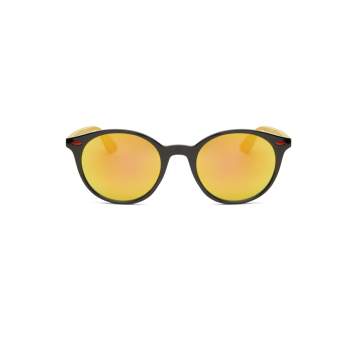 Sunglasses EW CANYON Black + Orange Mirror 2