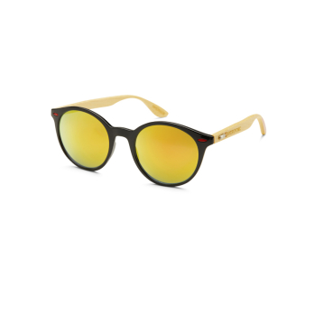 Sunglasses EW CANYON Black + Orange Mirror