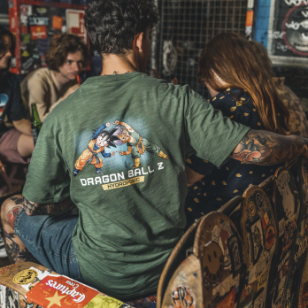 Camiseta DRAGON BALL Z FUSION Hedge Green 2