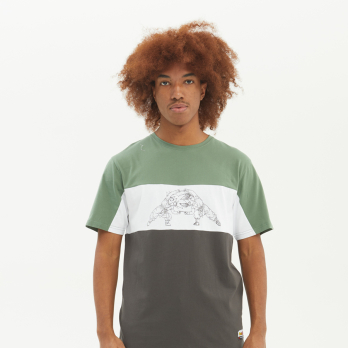 T-Shirt DRAGON BALL Z GOHANKS Green / White / Charcoal 2