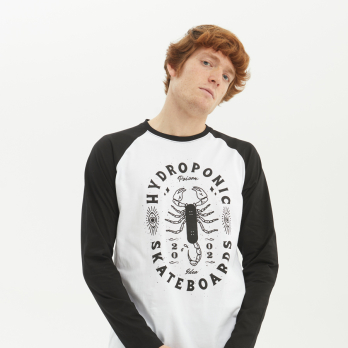 Camiseta de Manga Larga SKORPIO Black / White