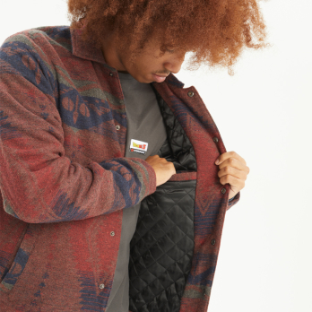 Chaqueta TIMBER Navy Orange Navajo 2