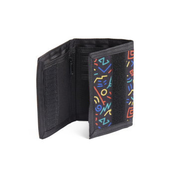 Wallet BRIDGE Black Doodle 2