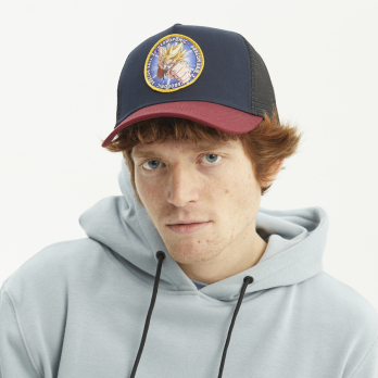 Gorra DRAGON BALL Z GOKU Navy / Dark Red 2