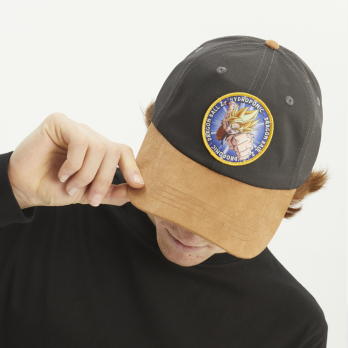 Gorra DRAGON BALL Z GOKU Charcoal / Tan