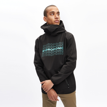 Softshell Sudadera con Capucha DH BARK Black 2