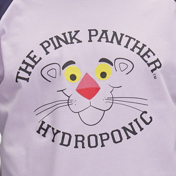Long Sleeve T-Shirt PINK SIMPLE Navy / Lavender 2