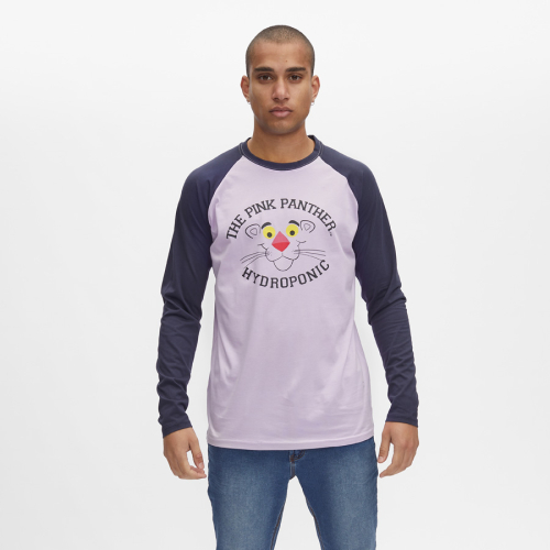 Camiseta Manga Larga PINK SIMPLE Navy / Lavender