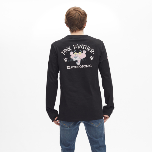 Camiseta Manga Larga PINK SLEEVE Black