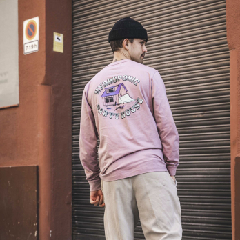 Camiseta de Manga Larga PARTY HOUSE Misty Rose 2