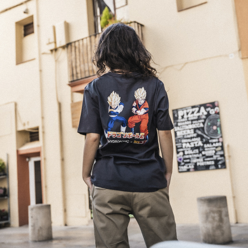 T-Shirt DRAGON BALL Z SAIYAN 2 Charcoal