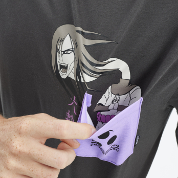 Camiseta NARUTO OROCHIMARU Charcoal 2