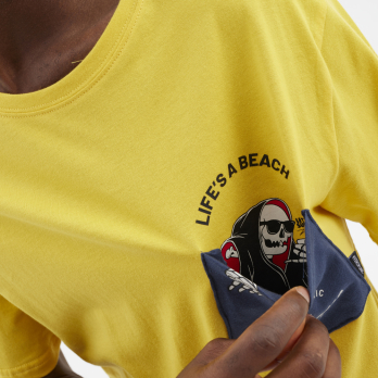 T-Shirt Youth REAPER Yellow 2