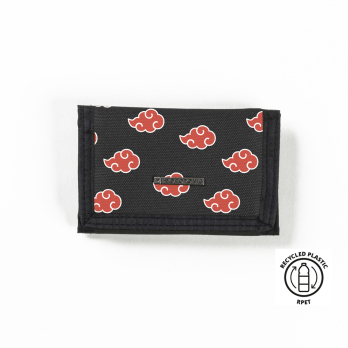 Cartera BRIDGE NARUTO Black Clouds