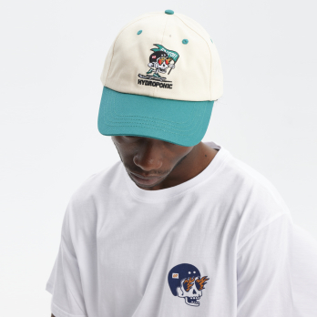 Cap PUSHING Natural / Teal Green 2