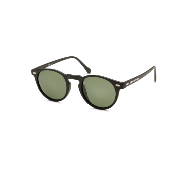 Sunglasses EW WOLF Black Matte + Green 2