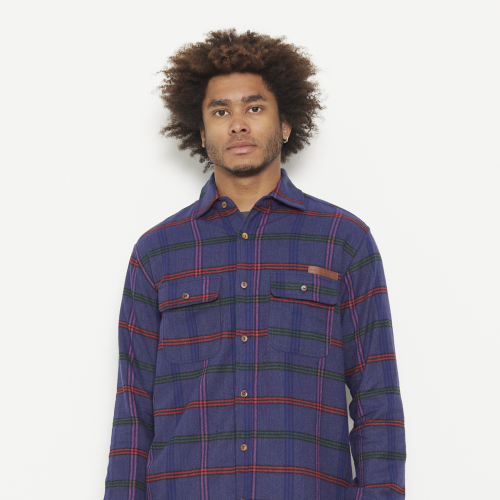 Camisa ETNA Denim Check