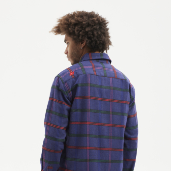 Camisa ETNA Denim Check 2